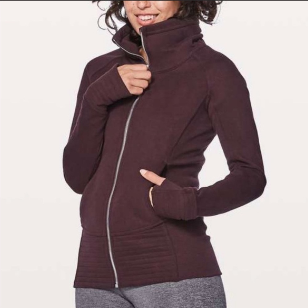 Lululemon Black Cherry Radiant Jacket
